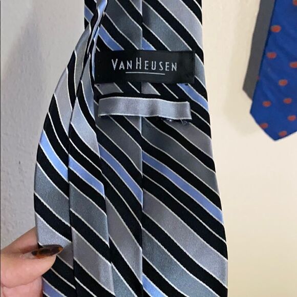 3 Men’s Pattern Ties- 100% Silk - Picture 4 of 6